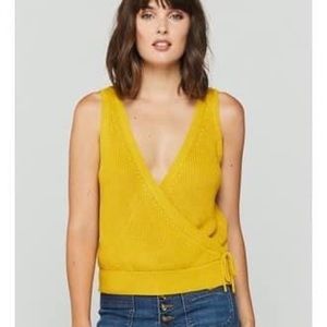 Velvet Heart ❤️ Mustard knitted Tank